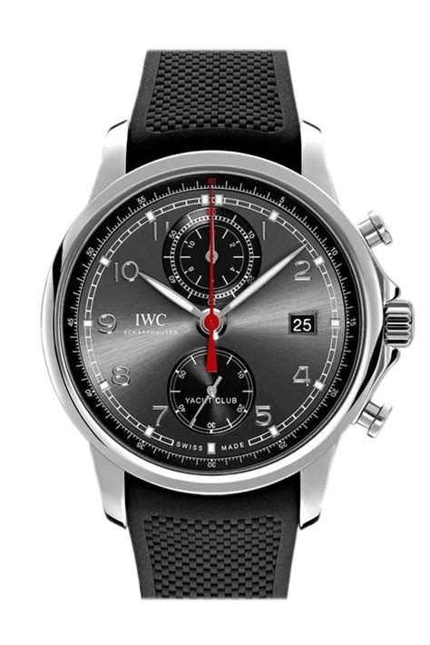 iwc iw390503|IWC Portugieser Yacht Club Automatic Anthracite Dial .